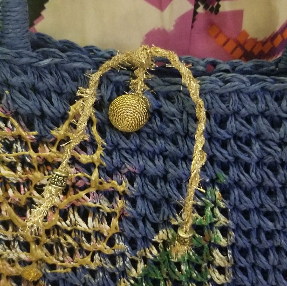 Blue Shoulder bag - Picture 3 of 3